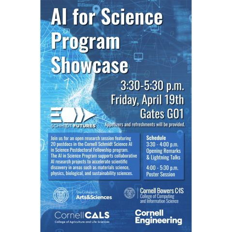 AI for Science Program Showcase poster